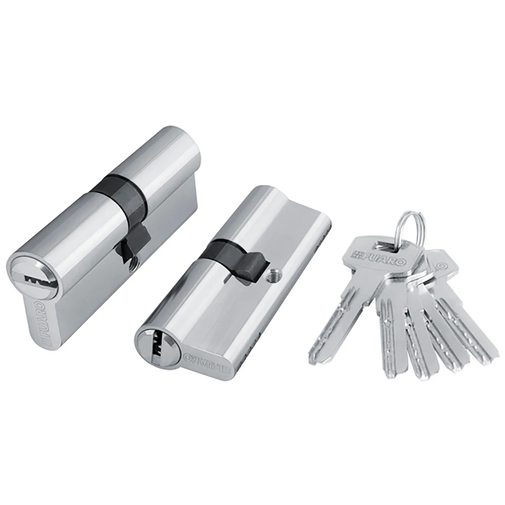 Фото Цилиндровый механизм (200 ZA/60) 2000ZAKey60(25+10+25) CP хром 5Key