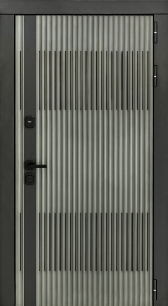 Входная дверь ДвериПРО Elfy ФЛЗ-603 Бетон снежный DPRO196701 внешняя сторона